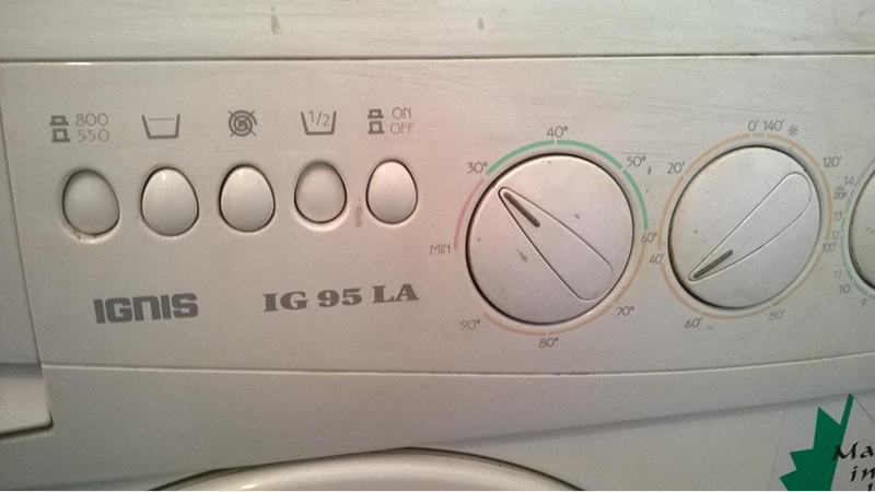 Ignis washing machines front